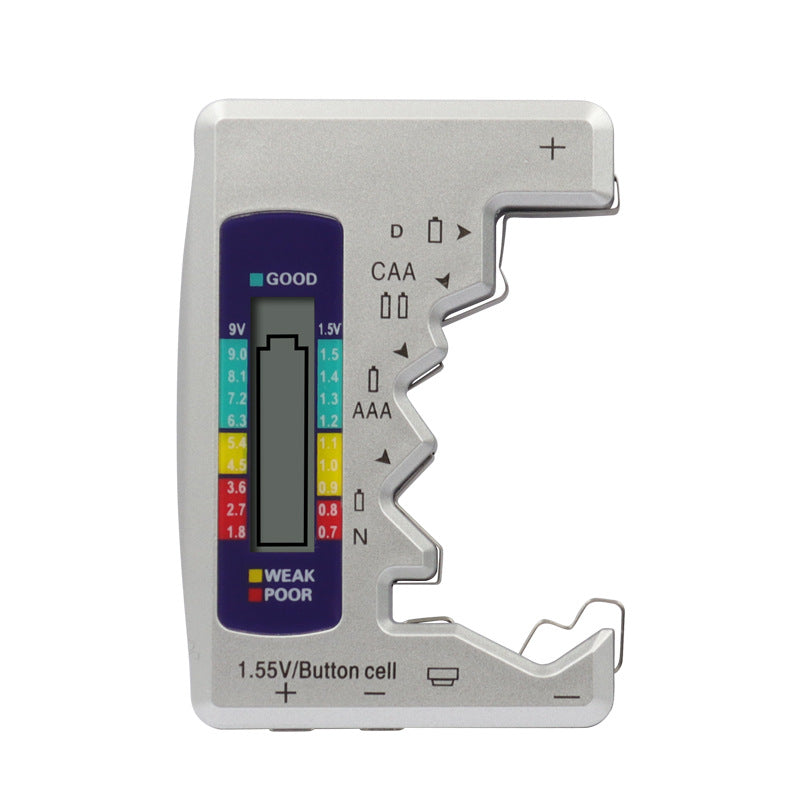 Tester universale per batterie digitali con display LCD