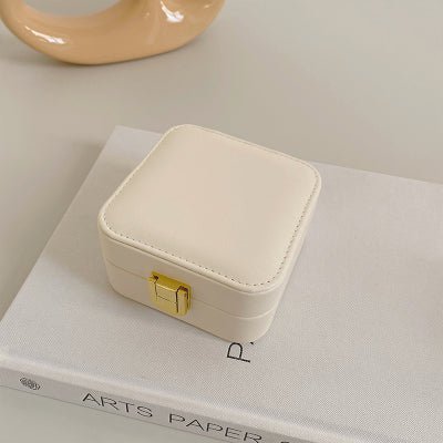 Scatola porta gioielli portatile a grande capacità multistrato