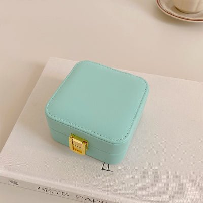 Scatola porta gioielli portatile a grande capacità multistrato