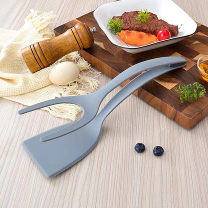 Pinza spatola 2-in-1 Grip & Flip | Versatile antiaderente