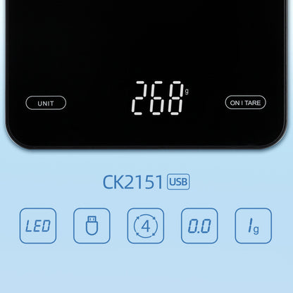 Bilancia Elettronica da Cucina per Cibi e Cottura